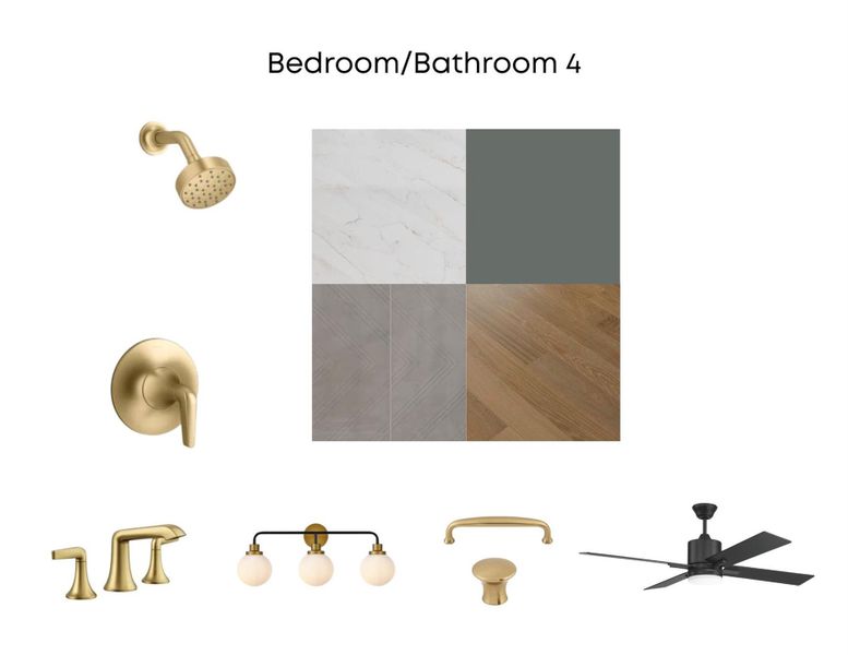 Bedroom & Bathroom 4 Selections