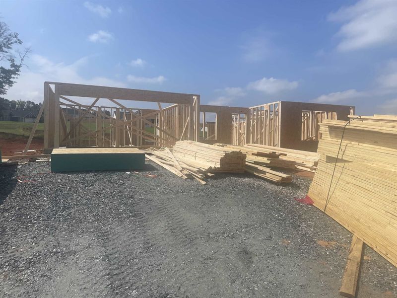 In-progress construction of a new home in Huckleberry Cove, Chesnee, SC (Image 11).