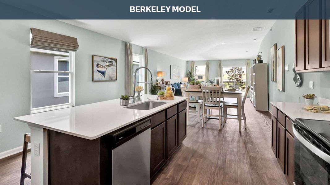 Representative furnished interior of a home built from the Berkeley by D.R. Horton in The Arbors, Jacksonville (Image 7). Representative furnished interior of a home built from the Berkeley by D.R. Horton in The Arbors, Jacksonville (Image 7).