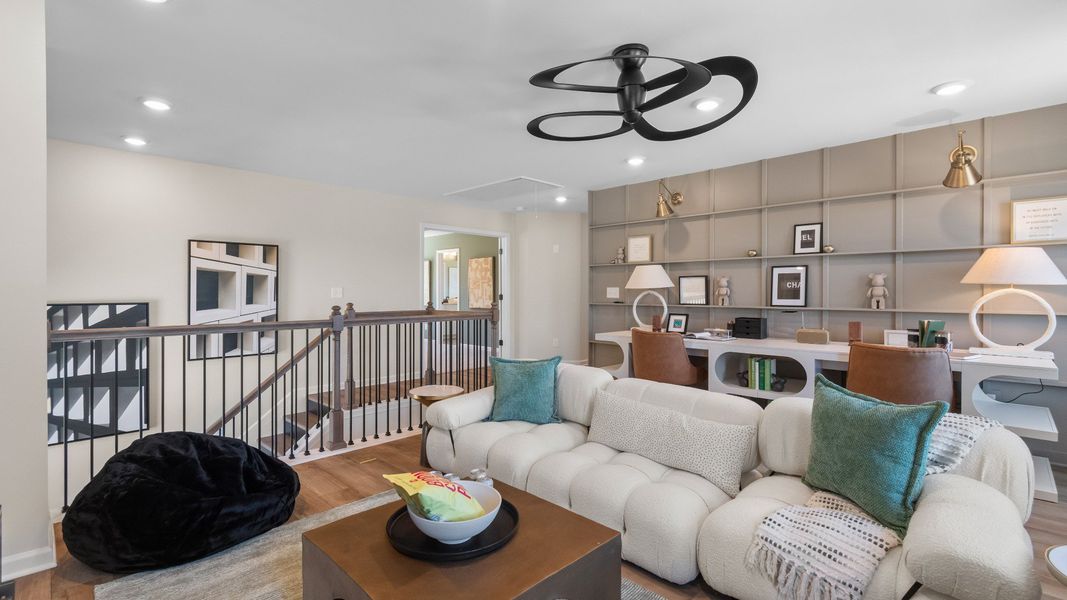 Representative furnished interior of a home built from the Stonefield by DRB Homes in Northcroft, Loganville (Image 33).