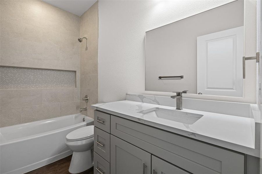 Furnished interior view inside a new home in , Granbury (Image 15).