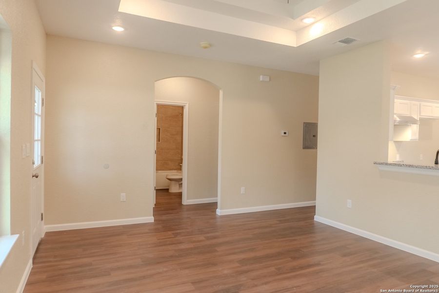 Spacious, unfurnished interior of a new home in , San Antonio (Image 9). Spacious, unfurnished interior of a new home in , San Antonio (Image 9).