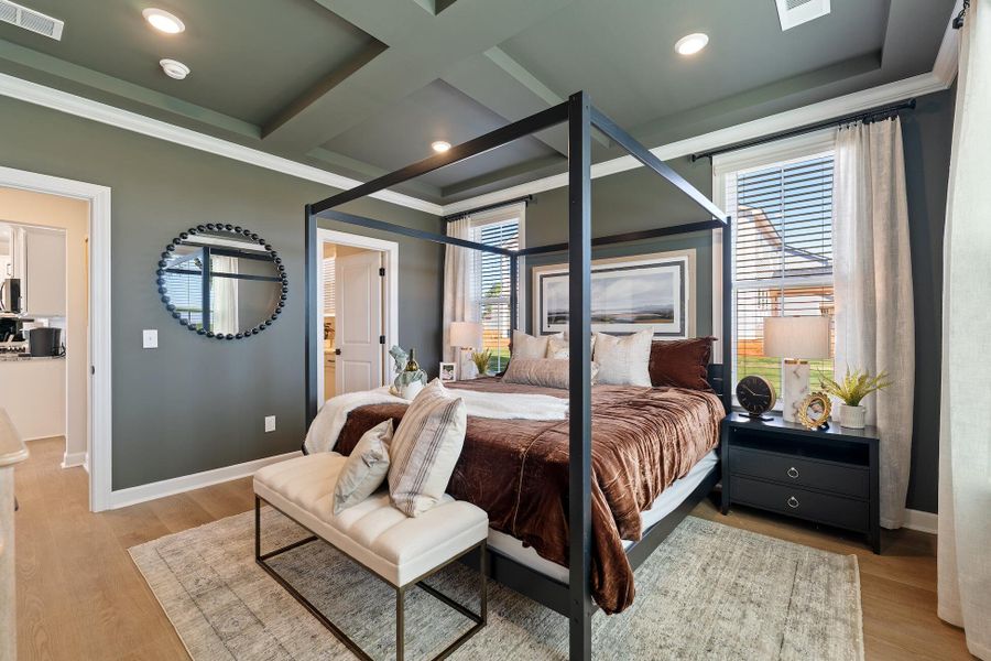 Furnished interior view inside a new home in , Summerville (Image 14).