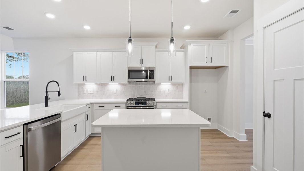 Furnished interior view inside a new home in Barton Hollow Single Family Homes, Fountain Inn (Image 7).