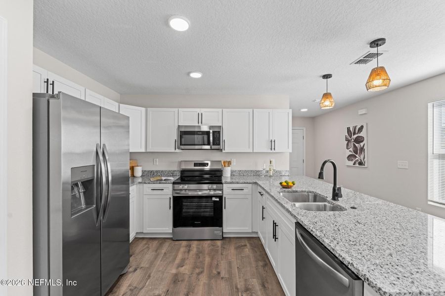 Furnished interior view inside a new home in , Jacksonville (Image 9).