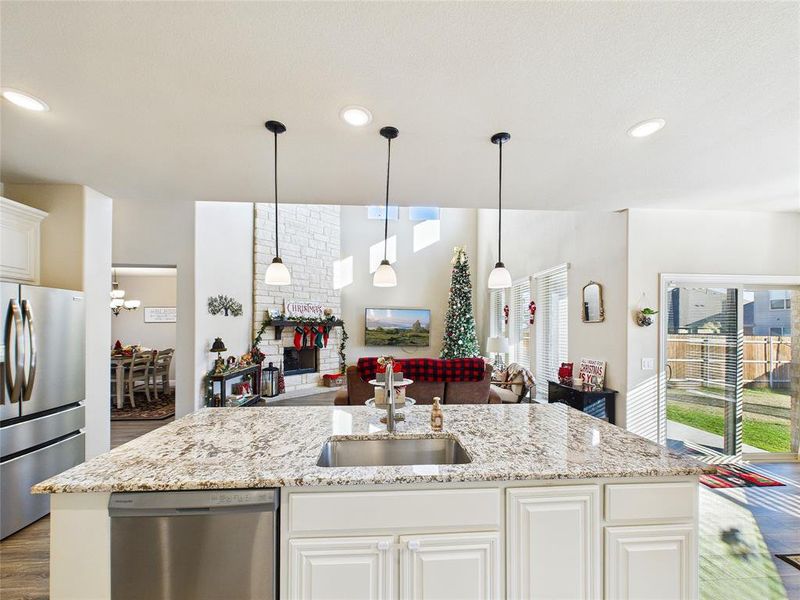 Furnished interior view inside a new home in , Ponder (Image 20).