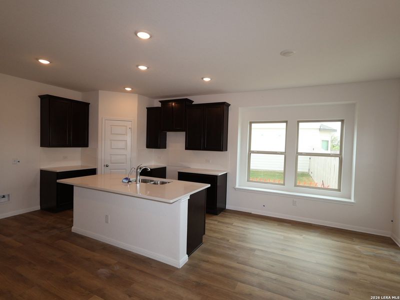 Furnished interior view inside a new home in Cinco Lakes, San Antonio (Image 5). Furnished interior view inside a new home in Cinco Lakes, San Antonio (Image 5).