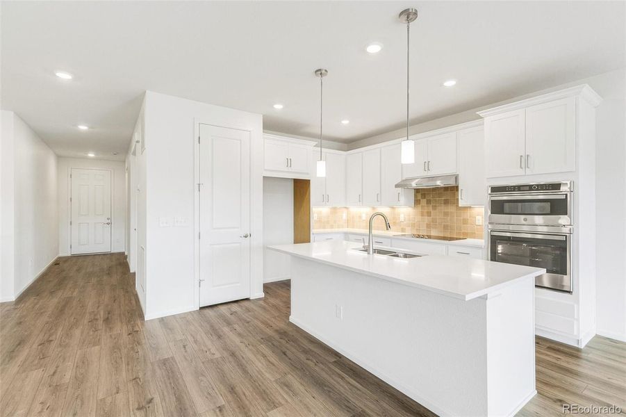 Furnished interior view inside a new home in Terrain Oak Valley, Castle Rock (Image 16).