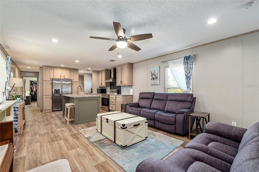 Furnished interior view inside a new home in , Weirsdale (Image 9).
