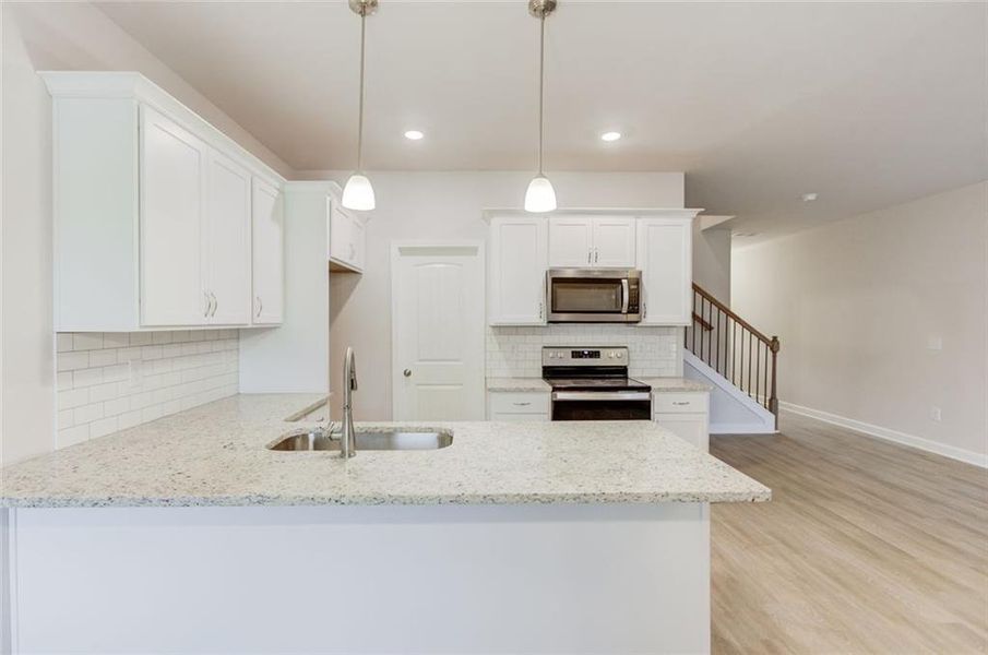 Furnished interior view inside a new home in , Lula (Image 5).