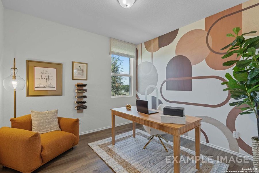 Furnished interior view inside a new home in Royal Crest, San Antonio (Image 34). Furnished interior view inside a new home in Royal Crest, San Antonio (Image 34).