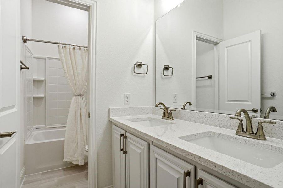 Furnished interior view inside a new home in Star Ranch, Godley (Image 26).