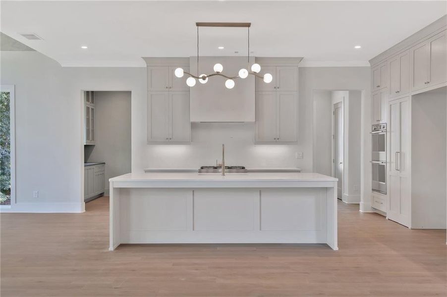 Furnished interior view inside a new home in , Atlanta (Image 10).