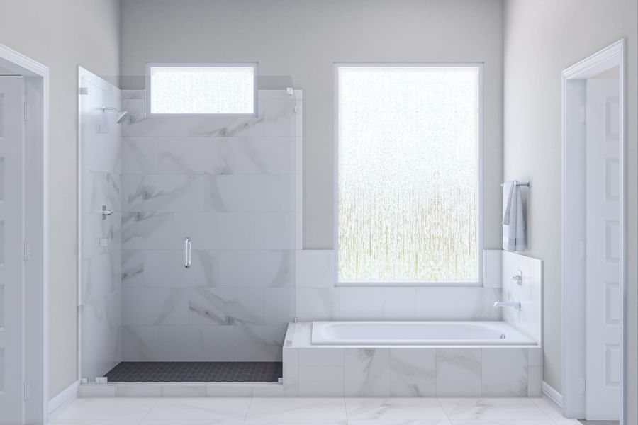 Representative furnished interior of a home built from the Longspur by Tri Pointe Homes in Clopton Farms, Montgomery (Image 13). Representative furnished interior of a home built from the Longspur by Tri Pointe Homes in Clopton Farms, Montgomery (Image 13).