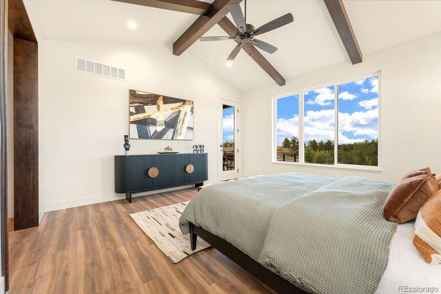 Furnished interior view inside a new home in , Parker (Image 37).
