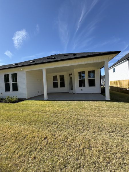 Exterior details and patio area of a home in Windsor, North Augusta (Image 4).