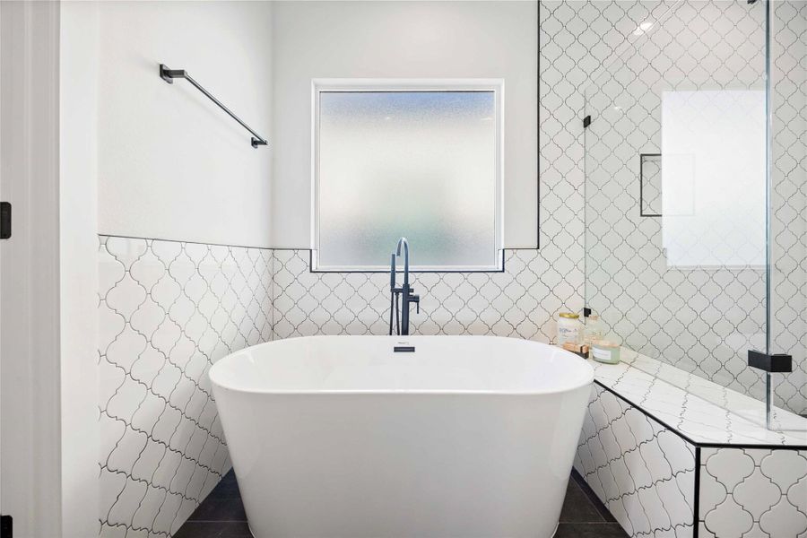 Furnished interior view inside a new home in , Houston (Image 8).