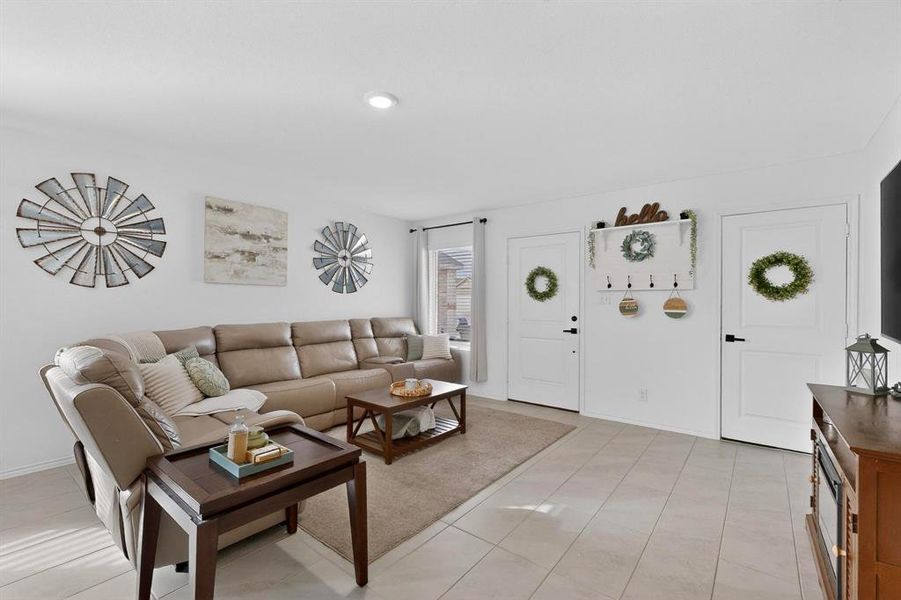 Furnished interior view inside a new home in , Forney (Image 9).