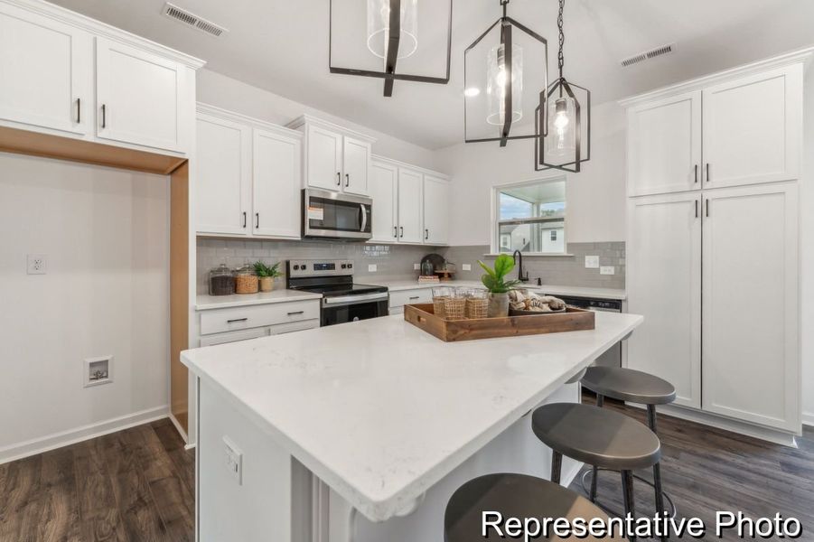 Furnished interior view inside a new home in Edgewater - Cottage Greens, Lancaster (Image 3).