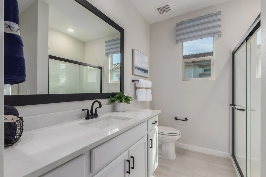 Representative furnished interior of a home built from the Granite Vista Avanti - Plan 1901 by Elliott Homes in Avanti at Granite Vista, Waddell (Image 15).