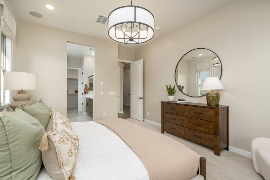 Representative furnished interior of a home built from the Falcon by Risewell Homes in Citrus Park, Goodyear (Image 10).