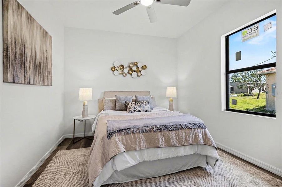 Furnished interior view inside a new home in , Cape Coral (Image 24).