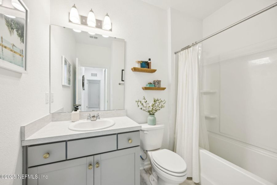 Furnished interior view inside a new home in Wilford Preserve, Orange Park (Image 17). Furnished interior view inside a new home in Wilford Preserve, Orange Park (Image 17).