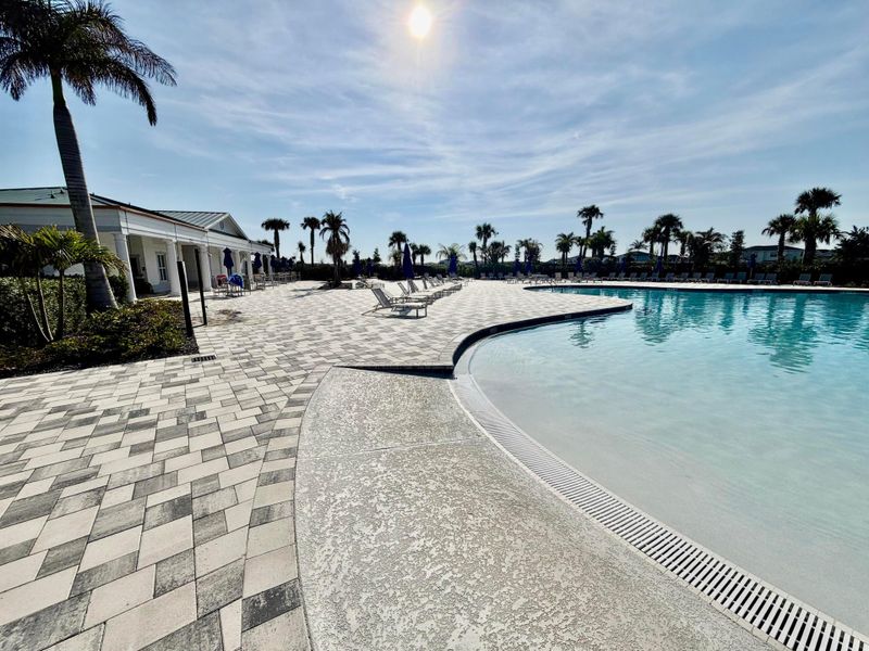 Beach Entry Pool