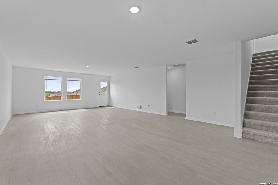 Spacious, unfurnished interior of a new home in Hightop Ridge, Converse (Image 18).