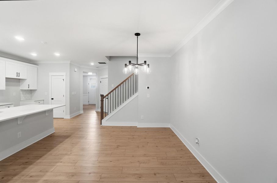 Spacious, unfurnished interior of a new home in Blythe Mill Townhomes, Waxhaw (Image 14).