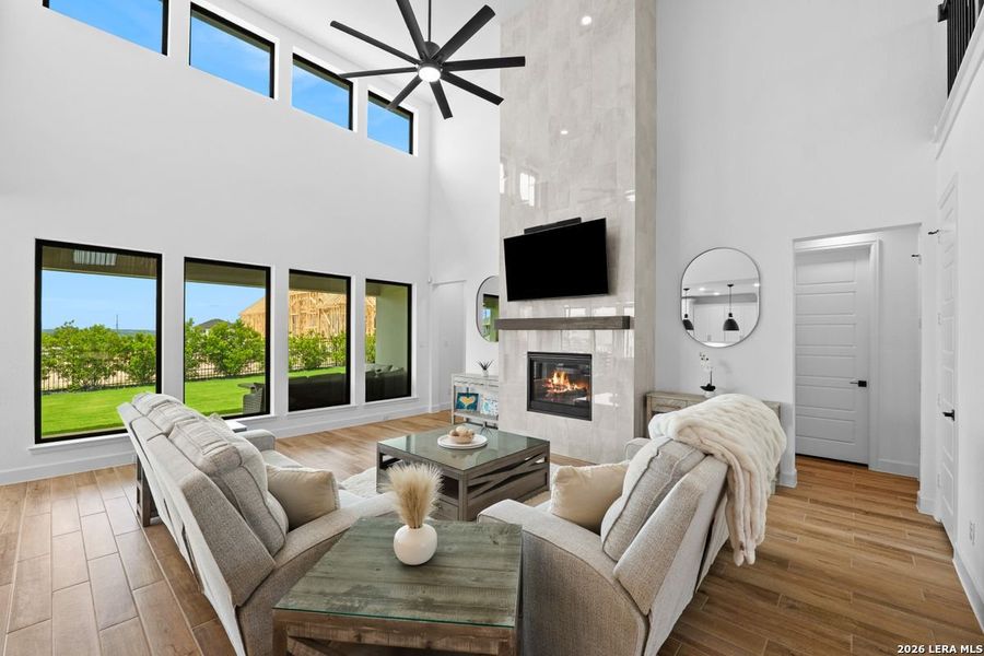 Furnished interior view inside a new home in Esperanza, Boerne (Image 14).