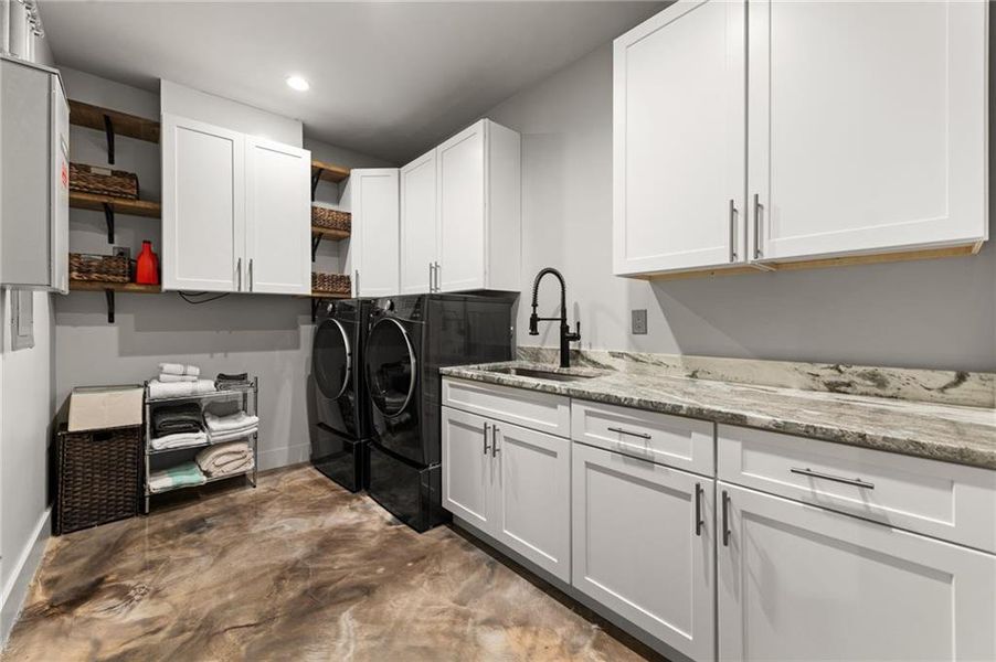 Furnished interior view inside a new home in , Morganton (Image 8).