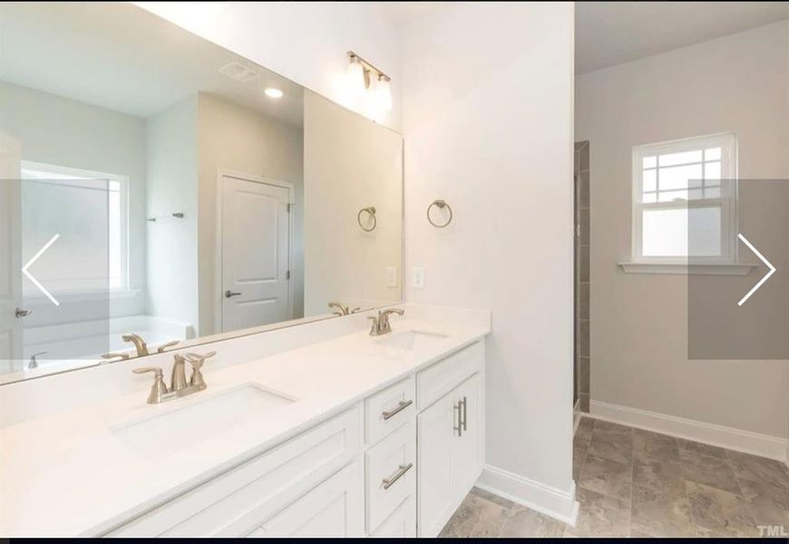Furnished interior view inside a new home in The Fields of Walnut Creek, Pendergrass (Image 6).
