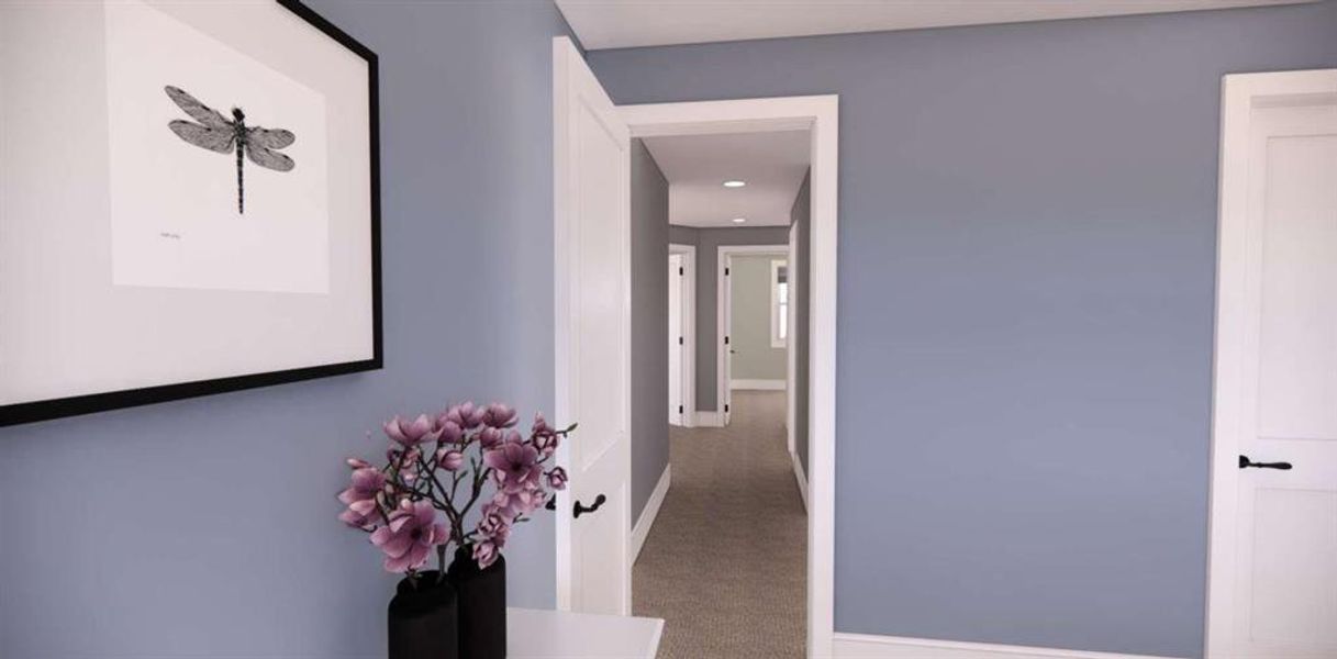 Furnished interior view inside a new home in , Franklin (Image 34).