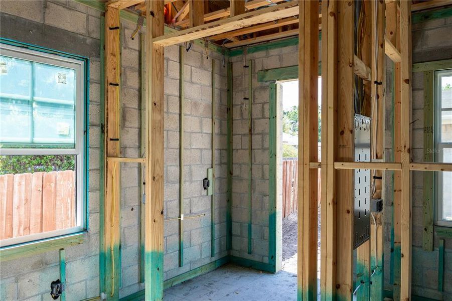 In-progress construction of a new home in , St. Petersburg, FL (Image 56). In-progress construction of a new home in , St. Petersburg, FL (Image 56).