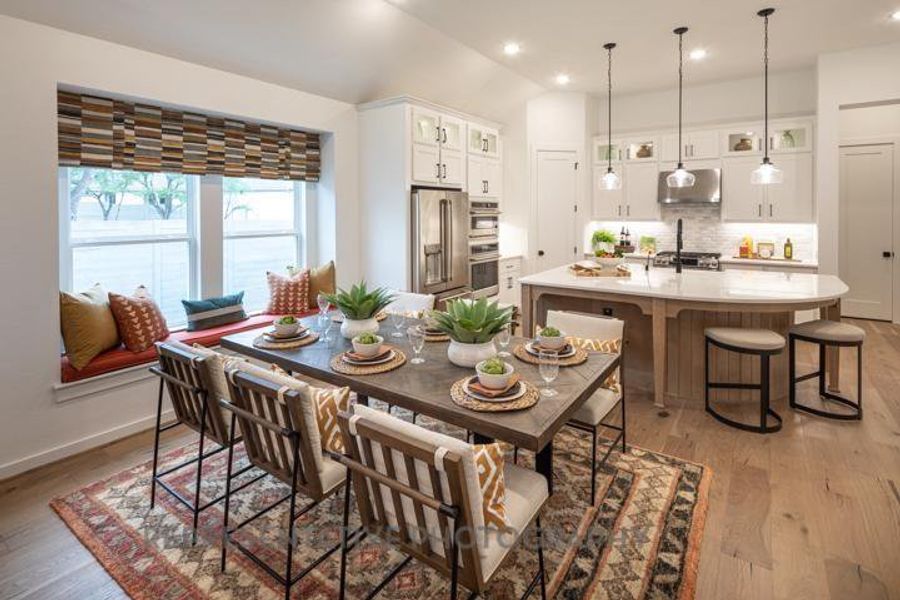 Furnished interior view inside a new home in Evergreen, Conroe (Image 18).