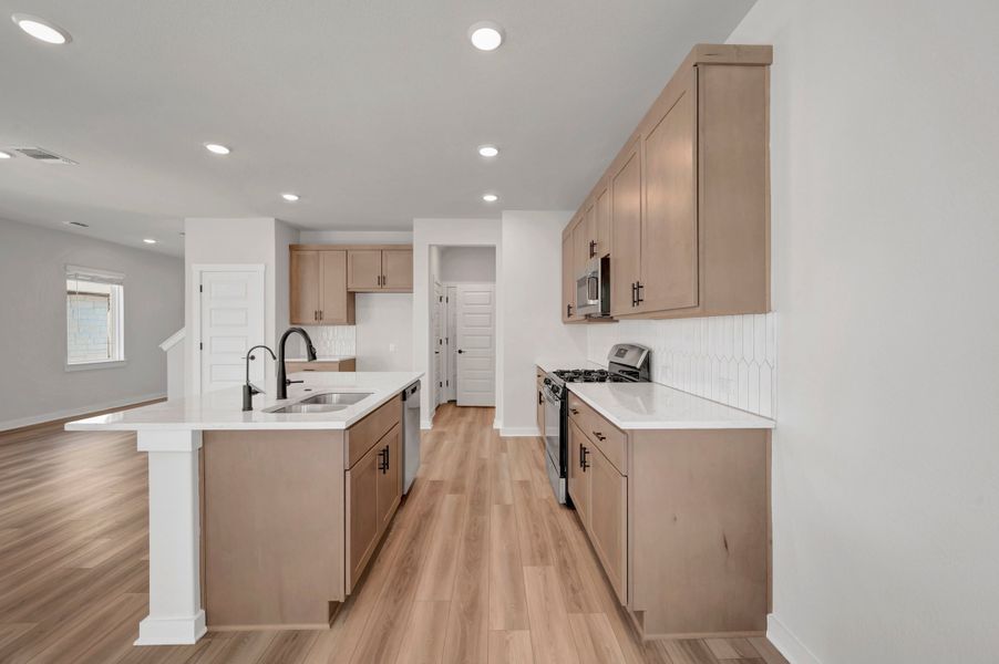 Furnished interior view inside a new home in Park Central, Georgetown (Image 11).