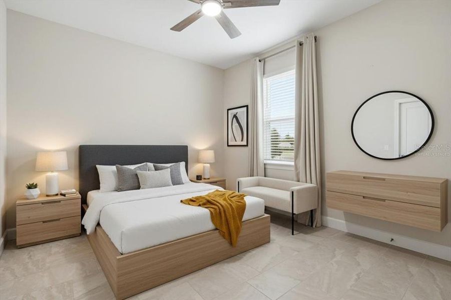 Furnished interior view inside a new home in , Palmetto (Image 16).