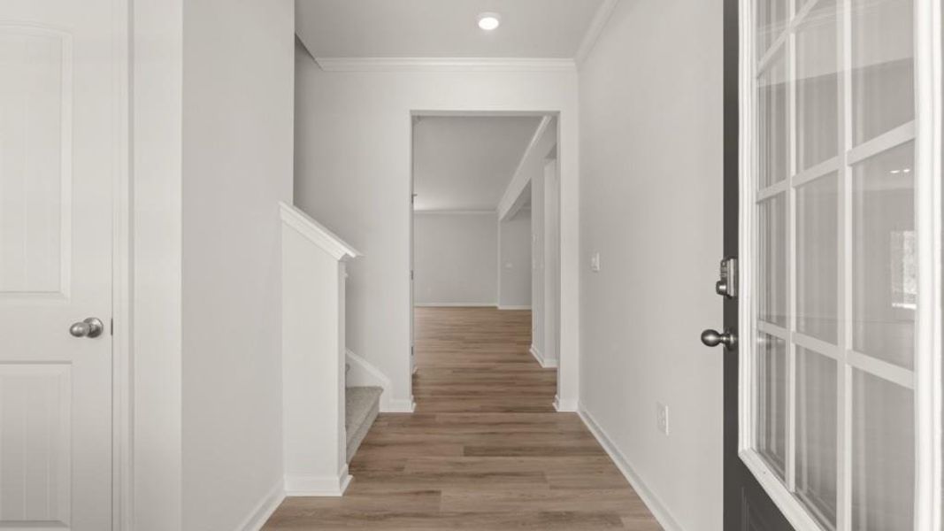 Spacious, unfurnished interior of a new home in Braselton Village, Braselton (Image 19).