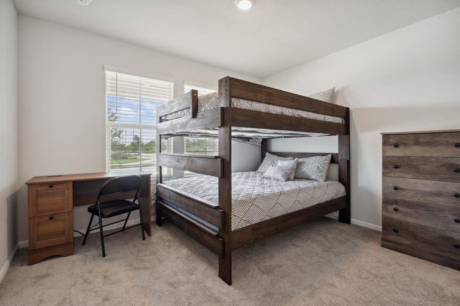 Furnished interior view inside a new home in Cambridge Brook, Denton (Image 18). Furnished interior view inside a new home in Cambridge Brook, Denton (Image 18).