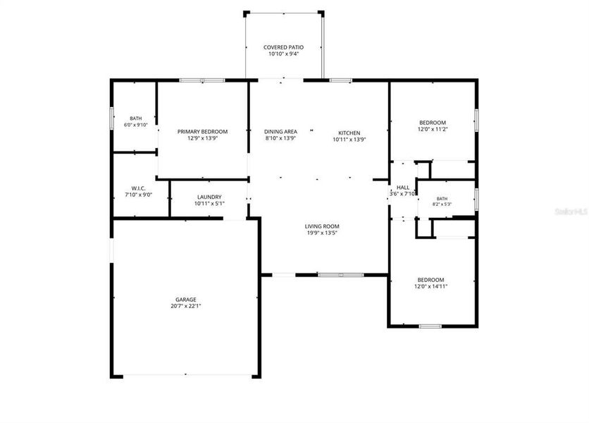 2D floor plan layout of this home in , Ocala, FL (Image 5). 2D floor plan layout of this home in , Ocala, FL (Image 5).