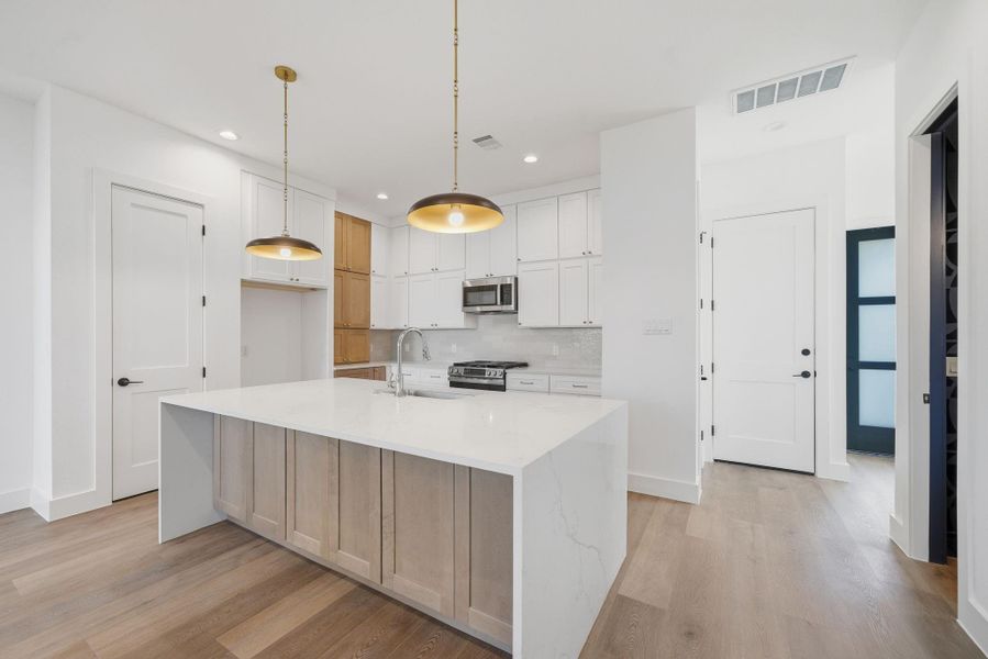 Furnished interior view inside a new home in , Houston (Image 3). Furnished interior view inside a new home in , Houston (Image 3).