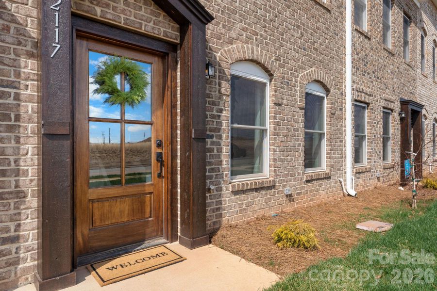 Exterior details and patio area of a home in , Hickory (Image 23).