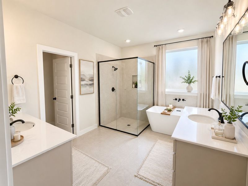 Furnished interior view inside a new home in Arbor Oaks, Boyd (Image 10).
