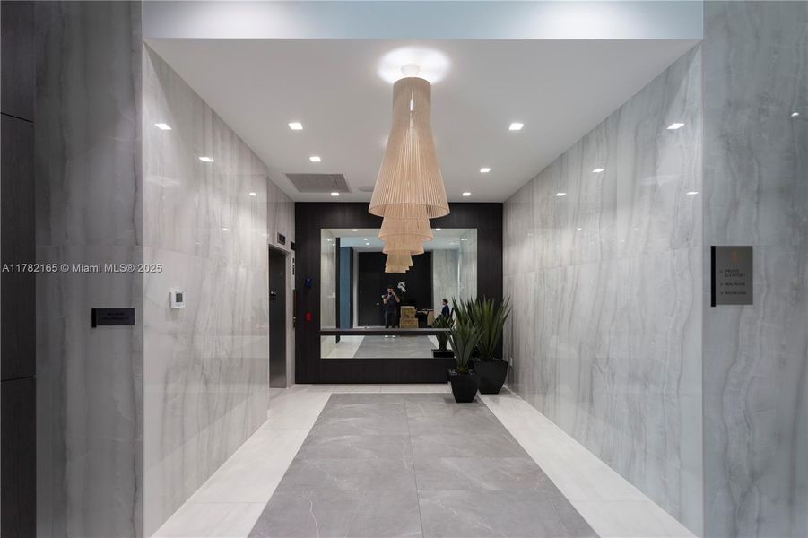 Furnished interior view inside a new home in , Sunny Isles Beach (Image 7).