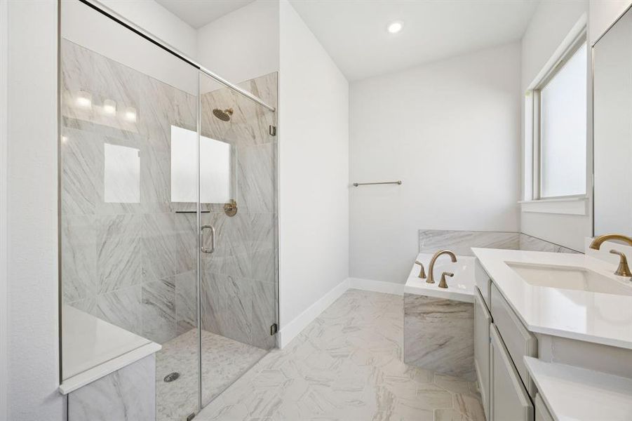 Furnished interior view inside a new home in Painted Tree Lakeside, McKinney (Image 10). Furnished interior view inside a new home in Painted Tree Lakeside, McKinney (Image 10).