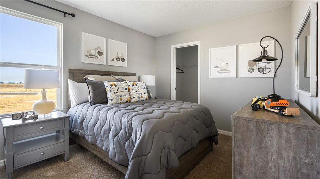 Furnished interior view inside a new home in Crosswinds, Haines City (Image 12).