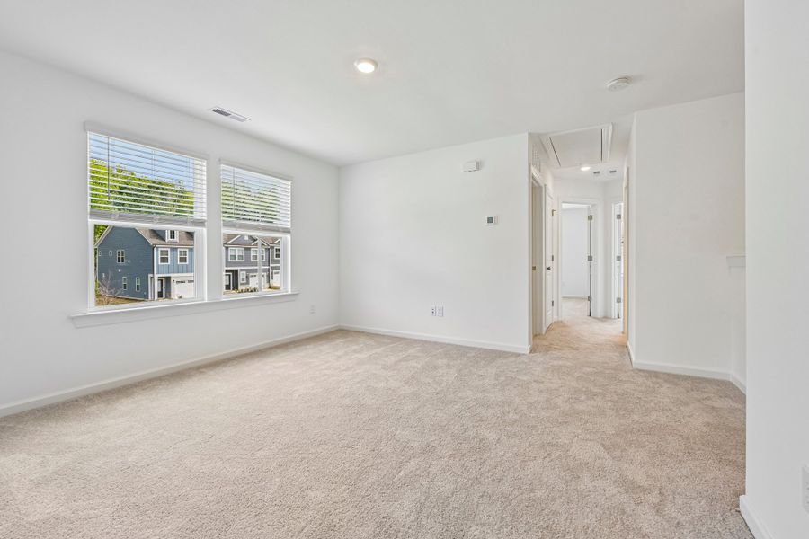 Spacious, unfurnished interior of a new home in Forestville Station, Wake Forest (Image 26).