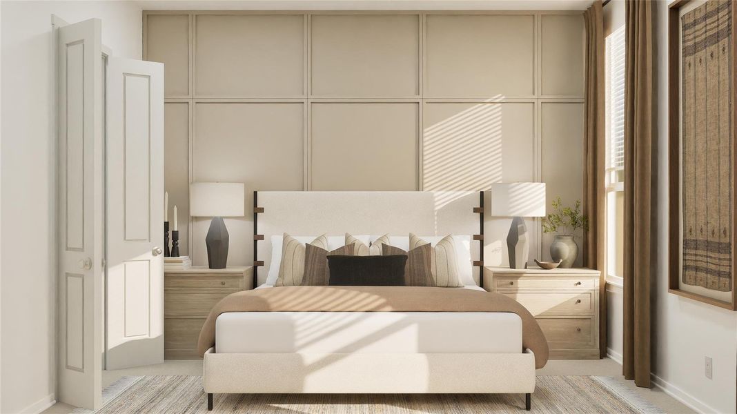 Furnished interior view inside a new home in Cotton Brook, Hutto (Image 30).