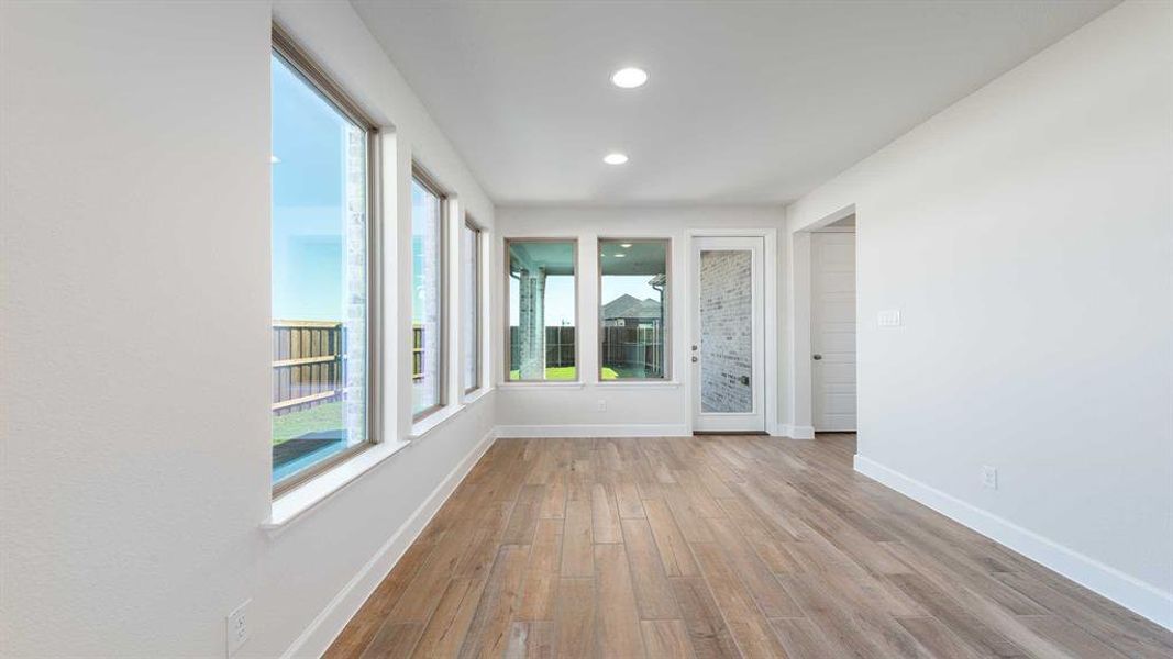 Spacious, unfurnished interior of a new home in The Parks At Wilson Creek 40', Celina (Image 23). Spacious, unfurnished interior of a new home in The Parks At Wilson Creek 40', Celina (Image 23).